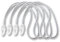Marineo Zeising Lot de 4 tendeurs en caoutchouc, 70 cm, de qualité supérieure, durable, avec boucle en caoutchouc et crochet, pour le sport nautique et la sécurité des charges