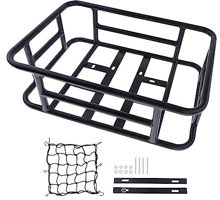 Ronyme Panier arrière de vélo Panier de vélo arrière Porte-Bagages en Fer Porte-Bagages de vélo détachable sacoches pour vélos de Route équipement de, Modèle A