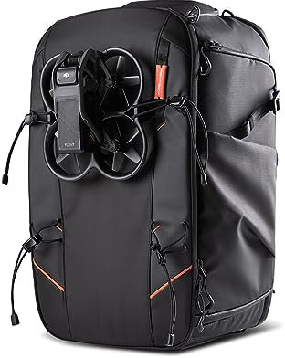 PGYTECH OneMo Drohnen-Rucksack für DJI FPV wie DJI Avata 2, DJI Mini 4 Pro, professionelle wasserdichte Rucksacktasche für FPV Racing Quadcopter/FPV-Brille/DJI-Fernbedienung/mehr FPV Zubehör, 30L