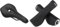 Ergon – SMC Sport Gel Fahrradsattel | MTB Comfort | Männer | Small/Medium | Stealth Schwarz & GA3 Fahrradgriff | Ergonomisch mit Mini-Wing | MTB, All Mountain, Trail | Regular | Large | Schwarz