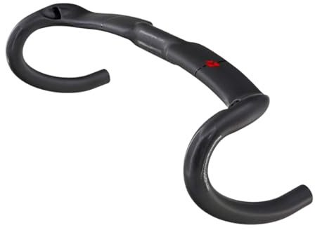 Amagogo Rennrad Drop Bar Carbon Drop Lenker UD Matte Externe Leichte Lenker Rennräder Mountain Road Bikes, 380 mm