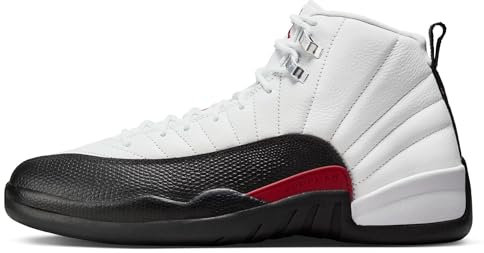 Jordan CT8013 162 Retro Taxi Flip für Herren, Weiß/Gym Red-Black (CT8013 162), White/Gym Rot-Schwarz, 47 EU