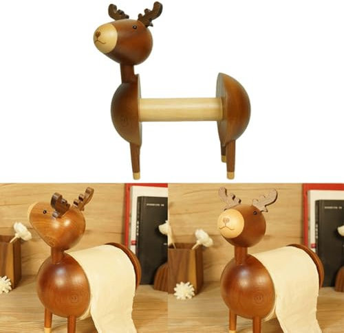 Porte-rouleau de papier essuie-tout mural en bois, porte-serviettes en papier, sous placard, pour garde-manger, cuisine, salle de bain