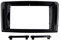 JiAQen Autoradio Armaturenbrett-Rahmen Für Mercede Benz ML W164 2006-2010 9 inch,Stereo Panel Armaturenbrett Trim Rahmen Autoteile,A-Gloss Black