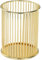 Jeorywoet Gold Modern Minimalist Pencil Holder, Metal Makeup Brush Organizer, Office & Home Desk Accessory