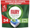 Fairy Original Tablettes Lave-Vaisselle Tout En 1, 175 Capsules (5x35), Efficaces Contre Graisse Incrustée, Action Sel et Rinçage, Protection Verre et Argent, Dissolution Rapide, Écologique