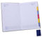 LALAFINA Agendabuch 2024 Planer Agenda-Notizbuch Planke Stand Zeitplan Büro dating kalender Terminkalender Notizbuch jährlich Notizbücher Agenda Notizblock Jahresplan Notizblock Papier Blue