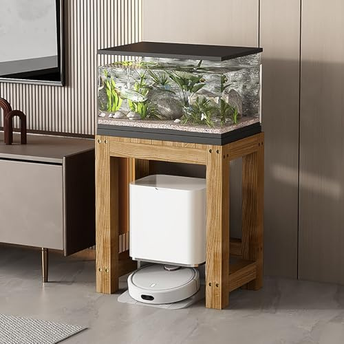 TRAGLO Holz-Aquarienständer für Reptilienterrarien, robuster Tisch für das Homeoffice, hohe Tragkraft(50x40x50cm)