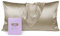 OLESILK Seide Kissenbezug Kissenhülle Haar- und Hautpflege mit Verstcktem Reißverschluss 19 Momme 1 Stück Taupe 40x80cm