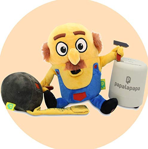 *Empfehlung von Hebammen* papalapapa Massagegerät zur Linderung von Koliken Blähungen Krämpfen Bauchschmerzen bei Babys - Bundle Papa Peter