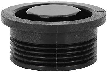 Dingln 3 * 1.5 * 2.5cm Plastik Surfing Vent Stand Up Paddle Kunststoff Surfbrett Air Vent (schwarz)