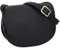Gusti Leder Umhängetasche Leder - Elanor Crossbody Bag aus Rindsleder, Damen, mit Magnetverschluss, Schultertasche Damen kompakt und stylisch - Schwarz Leder, 3L