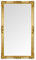 MO.WA Wandspiegel Spiegel klassisch Barock 82x142 Blattgold Antik Wandspiegel groß Holzrahmen vergoldet - Hoch- oder Querformat. Antike spiegelMade in Italy.