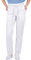 B-well ALESSI Medizinische Schlupfhose Arbeitshose Multitaschen Unisex mit Elastischem Bund und Gesäßtaschen Krankenhaus Uniformhose mit mittlerer Taille und Rundumgummibund (Weiss, M)