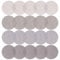 eMagTech 20pcs 5 Inch Mesh Hook and Loop Sanding Discs 80/150/240/400 Assort Grit Dust Free Abrasive Net Sander Disc Anti-Blocking Long-Lasting Mesh Sanding Pads Sandpaper for Wood Furniture Floor
