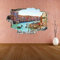 Gondeln Kanal Venedig Italien 3D Wandaufkleber Wandtattoo Kinder Home Decor