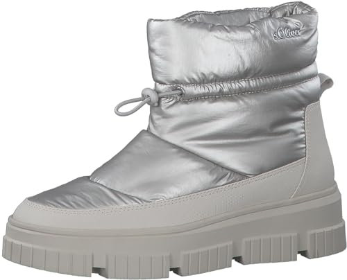 s.Oliver 5-26454-41, Stivali da Neve Donna, Oro, 39 EU