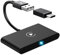 GAOEEIN Wireless CarPlay Adapter, Carplay Wireless Adapter Wandelt Werkseitig Verkabeltes Carplay in Wireless um, Geeignet für Audi/VW/Opel/Citroen (2016+), Unterstützt 10+