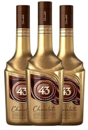 Crema de Licor Licor 43 Chocolate 70 cl (Caja de 3 Botellas de 70 cl)