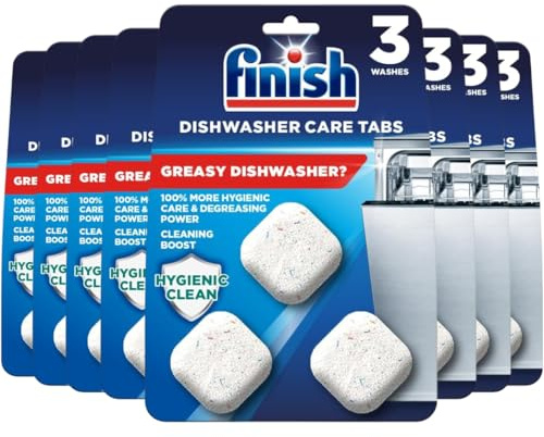Finish Finish Nettoyant Machine Pendant le Cycle - Lot de 8