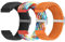 19mm Geflochtenes Solo Loop Nylon Sport Armband Kompatibel mit Willful/YAMAY/Letsfit/LETSCOM/TEMINICE/LIFEBEE/Lintelek ID205 ID205L ID205G ID205S ID205U Damen Herren