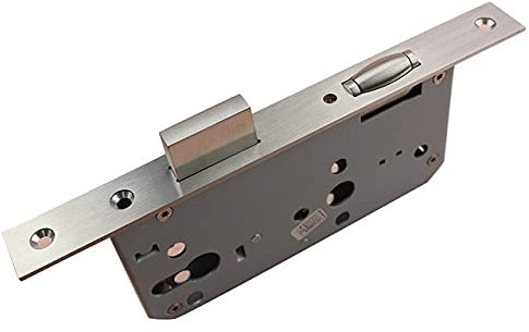 Serrure à Encastrer,Serrure Encastrable Entrée Safety Gate Lock Body Inox Steel Door Porte de défense forte pour chambre à coucher