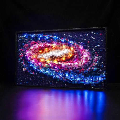 BrickBling Led Licht Set für Lego 31212 The Milky Way Galaxy (Kein Lego), Dekorationsbeleuchtungsset für Lego The Milky Way Galaxy Kreative Spielzeug - Standard Version