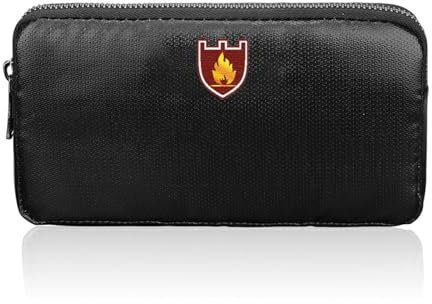 Borsa ignifuga di sicurezza | Borse ignifughe per Fuoco Domestico e impermeabili,Contenitore di busta tascabile d'argento resistente al fuoco per denaro, Passaporto, Valuta, Chiavi