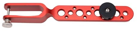 HangTon Expansion Arm Bracket for DJI Ronin 2 Gimbal Tilt Axis to DJI Teradek Bolt Bond Vaxis Video Transmission Transmitter Receiver, 1/4-20 3/8-16 M3 Threads Red