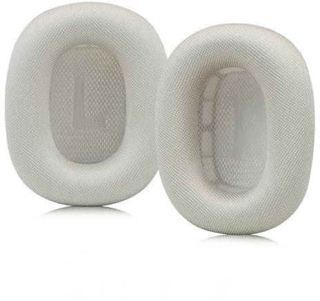 SINOWO Verbesserte Ohrpolster für Apple AirPods Max Kopfhörer, Silikagel-Netzgewebe, Ersatz-Ohrpolster mit Memory-Schaum und Magnet, näher am Original (Sternenlicht)