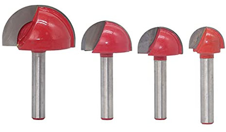 4/5-Stcs 32/18mm Holzbearbeitungs Mahlen Cutter Werkzeuge Hohe Festigkeit Nützliche Eckrundungskantenbit Set Set