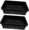 Toyvian 2 Piezas Bandejas de Propagación de Plántulas de Plástico con Orificios de Drenaje Kit para Jardinería para Casa y Jardín