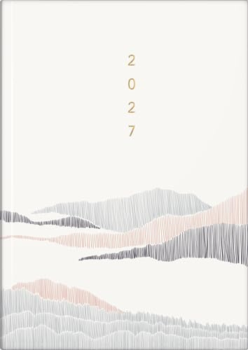 rido/idé Buchkalender Premium Young Line 2027 „Simple“ | A5, Papier