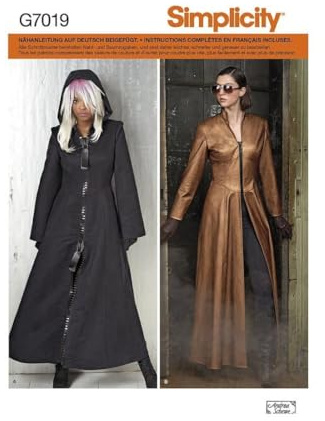 Simplicity SimplicityPattern 8482 Msses' Costume Coats, Paper, White, ONE Size