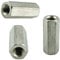 M8 X 40 mm (25 Stück) Gewindemuffe SW13 - Langmutter - Edelstahl VA A2 V2A - Sechskant-muffe rostfrei | AGBERG
