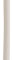 Cable flexible textil trenzado redondo de ElekTek - Colores a juego con las placas, rosetones, cadenas y casquillos ElekTek - Paquete de 2 m de longitud Blanco Brillante