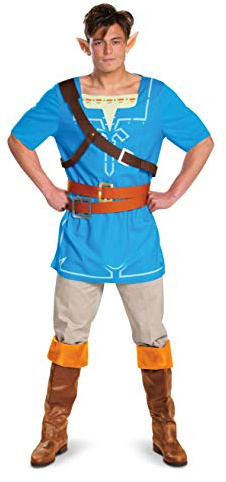 Klassisches Kostüm für Erwachsene, Motiv: Breath of the Wild
