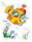 Spreadshirt Die Olchis Classic Abenteuer Im U-Boot Sticker, max. 10 x 10 cm, 10 x 10 cm, Transparent glänzend
