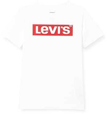 Levi's Kids Lvb short sleeve graphic tee shirt Jungen White 12 Jahre
