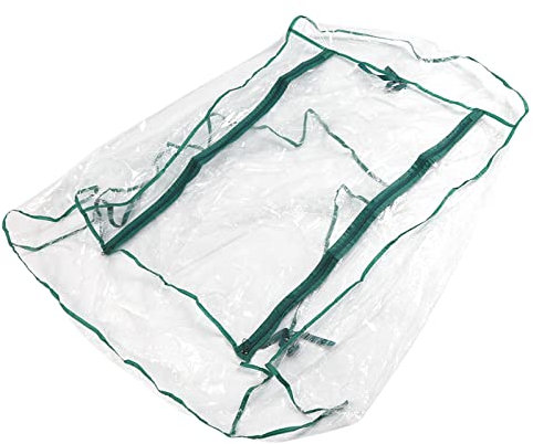 Haofy Mini Invernadero Mini Invernadero Pequeño para Plantas Al Aire Libre en Interiores, Carpa de Invernadero de Cultivo Portátil con Aberturas de Cremallera Casa de Flores Jardinería Patio Trasero