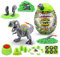 Smashers Jurassic Light Up Dino Ei Mega von ZURU, T-Rex, Fossilienspielzeug ; Dinosaurierspielzeug (T-Rex)