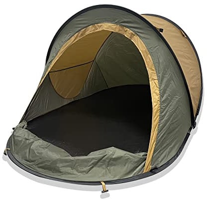Festival Freestyler Pop up tent, ideal for festivals and camping trips. 100% waterproof with sewn in ground sheet.