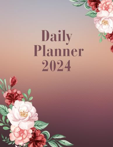 2024 Daily Planner with Week and Month Pages