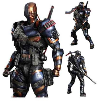 Eamily Suicide Squad Deathstroke Figuren Handgemachte PVC Anime Manga Charakter Modell Statue Figur Sammlerstücke Dekorationen Geschenke