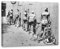KUBAPIG Fahrrad Druck Fahrrad Vintage Foto Poster Schwarz Weiß Rennrad Männer Leinwand Gemälde Bild Badezimmer Home Wanddekoration (30x45cm), Holzrahmen)