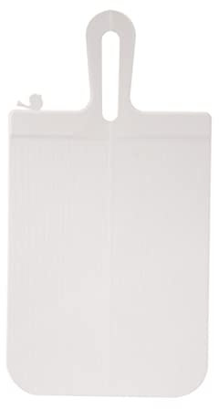 Planche À Découper Pliable en Plastique pour La Cuisine, Planche À Découper Antidérapante avec Poignées pour La ViandeWhite S