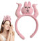 Bandeau drôle pour femmes, bandeau d'oreilles de lapin | Bandeau en peluche drôle,Heads de casse-tête mignons pour la douche Spa Yoga Lavage Face Cosplay Gathering Costume accessoires