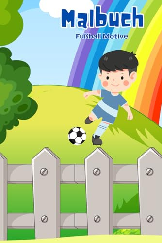 Fußball Malbuch