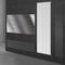 ECD Germany Paneelheizkörper Vertikal 480 x 1600 mm Chrom mit Mittelanschluss, Design Flach Heizkörper Einlagig Badheizkörper Flachheizkörper Designheizkörper Einreihig Heizung Badezimmer/Wohnraum