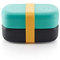 Lékué - Conteneur hermétique pour le transport et la conservation des aliments, polypropylène, turquoise, taille unique